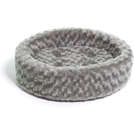 FurHaven Ultra Plush Oval Pet Bed, Jumbo, Strawberry FurHaven Ultra Plush Oval Pet Bed, Jumbo, Strawberry