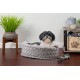 FurHaven Ultra Plush Oval Pet Bed, Jumbo, Strawberry