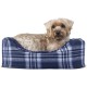 FurHaven Ultra Plush Oval Pet Bed, Jumbo, Strawberry