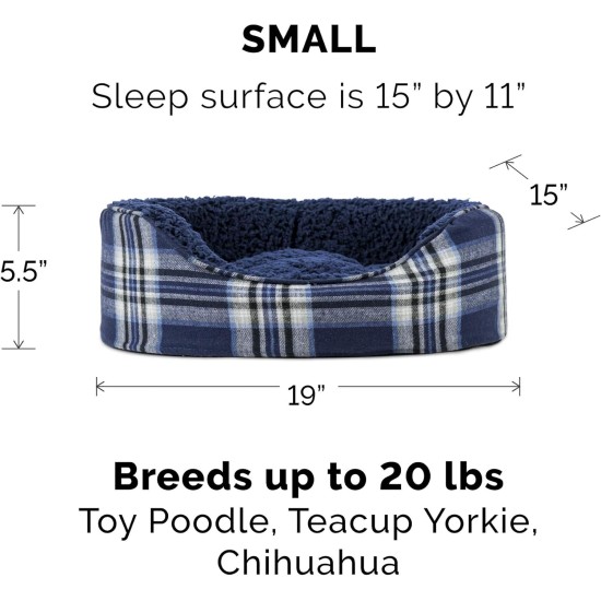 FurHaven Ultra Plush Oval Pet Bed, Jumbo, Strawberry FurHaven Ultra Plush Oval Pet Bed, Jumbo, Strawberry