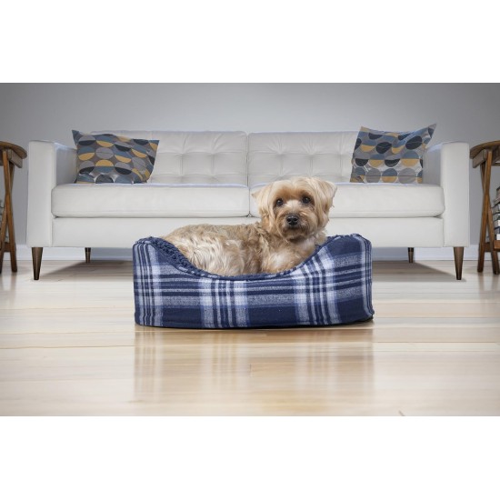FurHaven Ultra Plush Oval Pet Bed, Jumbo, Strawberry FurHaven Ultra Plush Oval Pet Bed, Jumbo, Strawberry