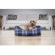 FurHaven Ultra Plush Oval Pet Bed, Jumbo, Strawberry