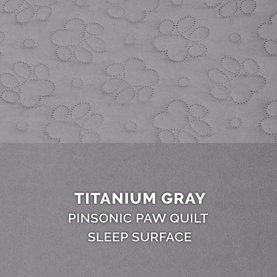 Furhaven Cat Bed for Indoor Cats, Washable with Removable Bolsters, for Pets up to 4.1 kg - Plush & Diamond Print Cuddle Mat - Grey, Small Furhaven Cat Bed for Indoor Cats, Washable with Removable Bolsters, for Pets up to 4.1 kg - Plush & Diamond Print Cuddle Mat - Grey, Small