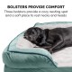 Furhaven Cat Bed for Indoor Cats, Washable with Removable Bolsters, for Pets up to 4.1 kg - Plush & Diamond Print Cuddle Mat - Grey, Small Furhaven Cat Bed for Indoor Cats, Washable with Removable Bolsters, for Pets up to 4.1 kg - Plush & Diamond Print Cuddle Mat - Grey, Small