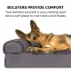 Furhaven Cat Bed for Indoor Cats, Washable with Removable Bolsters, for Pets up to 4.1 kg - Plush & Diamond Print Cuddle Mat - Grey, Small Furhaven Cat Bed for Indoor Cats, Washable with Removable Bolsters, for Pets up to 4.1 kg - Plush & Diamond Print Cuddle Mat - Grey, Small