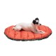 Furhaven Cat Bed for Indoor Cats, Washable with Removable Bolsters, for Pets up to 4.1 kg - Plush & Diamond Print Cuddle Mat - Grey, Small Furhaven Cat Bed for Indoor Cats, Washable with Removable Bolsters, for Pets up to 4.1 kg - Plush & Diamond Print Cuddle Mat - Grey, Small