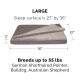 Furhaven Cat Bed for Indoor Cats, Washable with Removable Bolsters, for Pets up to 4.1 kg - Plush & Diamond Print Cuddle Mat - Grey, Small Furhaven Cat Bed for Indoor Cats, Washable with Removable Bolsters, for Pets up to 4.1 kg - Plush & Diamond Print Cuddle Mat - Grey, Small
