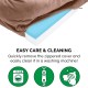 Furhaven Cat Bed for Indoor Cats, Washable with Removable Bolsters, for Pets up to 4.1 kg - Plush & Diamond Print Cuddle Mat - Grey, Small Furhaven Cat Bed for Indoor Cats, Washable with Removable Bolsters, for Pets up to 4.1 kg - Plush & Diamond Print Cuddle Mat - Grey, Small