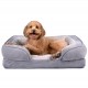 Furhaven Cat Bed for Indoor Cats, Washable with Removable Bolsters, for Pets up to 4.1 kg - Plush & Diamond Print Cuddle Mat - Grey, Small Furhaven Cat Bed for Indoor Cats, Washable with Removable Bolsters, for Pets up to 4.1 kg - Plush & Diamond Print Cuddle Mat - Grey, Small