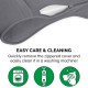 Furhaven Cat Bed for Indoor Cats, Washable with Removable Bolsters, for Pets up to 4.1 kg - Plush & Diamond Print Cuddle Mat - Grey, Small Furhaven Cat Bed for Indoor Cats, Washable with Removable Bolsters, for Pets up to 4.1 kg - Plush & Diamond Print Cuddle Mat - Grey, Small