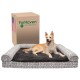 Furhaven Large Memory Foam Dog Bed Plush & Southwest Kilim Decor Sofa-Style w/Removable Washable Cover - Desert Brown, Large Furhaven Large Memory Foam Dog Bed Plush & Southwest Kilim Decor Sofa-Style w/Removable Washable Cover - Desert Brown, Large