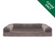 Furhaven Large Memory Foam Dog Bed Plush & Southwest Kilim Decor Sofa-Style w/Removable Washable Cover - Desert Brown, Large Furhaven Large Memory Foam Dog Bed Plush & Southwest Kilim Decor Sofa-Style w/Removable Washable Cover - Desert Brown, Large