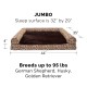 Furhaven Large Memory Foam Dog Bed Plush & Southwest Kilim Decor Sofa-Style w/Removable Washable Cover - Desert Brown, Large Furhaven Large Memory Foam Dog Bed Plush & Southwest Kilim Decor Sofa-Style w/Removable Washable Cover - Desert Brown, Large