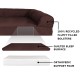 Furhaven Large Memory Foam Dog Bed Plush & Southwest Kilim Decor Sofa-Style w/Removable Washable Cover - Desert Brown, Large Furhaven Large Memory Foam Dog Bed Plush & Southwest Kilim Decor Sofa-Style w/Removable Washable Cover - Desert Brown, Large
