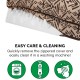 Furhaven Large Memory Foam Dog Bed Plush & Southwest Kilim Decor Sofa-Style w/Removable Washable Cover - Desert Brown, Large Furhaven Large Memory Foam Dog Bed Plush & Southwest Kilim Decor Sofa-Style w/Removable Washable Cover - Desert Brown, Large