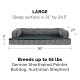 Furhaven Large Memory Foam Dog Bed Plush & Southwest Kilim Decor Sofa-Style w/Removable Washable Cover - Desert Brown, Large Furhaven Large Memory Foam Dog Bed Plush & Southwest Kilim Decor Sofa-Style w/Removable Washable Cover - Desert Brown, Large