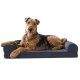 Furhaven Large Memory Foam Dog Bed Plush & Southwest Kilim Decor Sofa-Style w/Removable Washable Cover - Desert Brown, Large Furhaven Large Memory Foam Dog Bed Plush & Southwest Kilim Decor Sofa-Style w/Removable Washable Cover - Desert Brown, Large