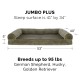 Furhaven Large Memory Foam Dog Bed Plush & Southwest Kilim Decor Sofa-Style w/Removable Washable Cover - Desert Brown, Large Furhaven Large Memory Foam Dog Bed Plush & Southwest Kilim Decor Sofa-Style w/Removable Washable Cover - Desert Brown, Large