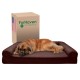 Furhaven Large Memory Foam Dog Bed Plush & Southwest Kilim Decor Sofa-Style w/Removable Washable Cover - Desert Brown, Large Furhaven Large Memory Foam Dog Bed Plush & Southwest Kilim Decor Sofa-Style w/Removable Washable Cover - Desert Brown, Large