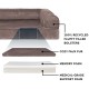 Furhaven Large Memory Foam Dog Bed Plush & Southwest Kilim Decor Sofa-Style w/Removable Washable Cover - Desert Brown, Large Furhaven Large Memory Foam Dog Bed Plush & Southwest Kilim Decor Sofa-Style w/Removable Washable Cover - Desert Brown, Large
