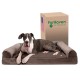 Furhaven Large Memory Foam Dog Bed Plush & Southwest Kilim Decor Sofa-Style w/Removable Washable Cover - Desert Brown, Large Furhaven Large Memory Foam Dog Bed Plush & Southwest Kilim Decor Sofa-Style w/Removable Washable Cover - Desert Brown, Large