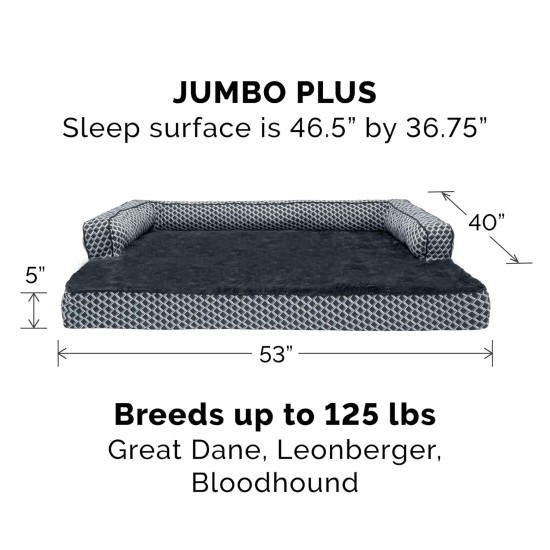Furhaven Large Memory Foam Dog Bed Plush & Southwest Kilim Decor Sofa-Style w/Removable Washable Cover - Desert Brown, Large Furhaven Large Memory Foam Dog Bed Plush & Southwest Kilim Decor Sofa-Style w/Removable Washable Cover - Desert Brown, Large