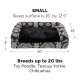 Furhaven Large Memory Foam Dog Bed Plush & Southwest Kilim Decor Sofa-Style w/Removable Washable Cover - Desert Brown, Large Furhaven Large Memory Foam Dog Bed Plush & Southwest Kilim Decor Sofa-Style w/Removable Washable Cover - Desert Brown, Large