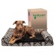 Furhaven Large Memory Foam Dog Bed Plush & Southwest Kilim Decor Sofa-Style w/Removable Washable Cover - Desert Brown, Large Furhaven Large Memory Foam Dog Bed Plush & Southwest Kilim Decor Sofa-Style w/Removable Washable Cover - Desert Brown, Large