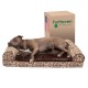 Furhaven Large Memory Foam Dog Bed Plush & Southwest Kilim Decor Sofa-Style w/Removable Washable Cover - Desert Brown, Large Furhaven Large Memory Foam Dog Bed Plush & Southwest Kilim Decor Sofa-Style w/Removable Washable Cover - Desert Brown, Large