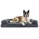 Furhaven Large Memory Foam Dog Bed Plush & Southwest Kilim Decor Sofa-Style w/Removable Washable Cover - Desert Brown, Large Furhaven Large Memory Foam Dog Bed Plush & Southwest Kilim Decor Sofa-Style w/Removable Washable Cover - Desert Brown, Large