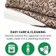 Furhaven Large Memory Foam Dog Bed Plush & Southwest Kilim Decor Sofa-Style w/Removable Washable Cover - Desert Brown, Large Furhaven Large Memory Foam Dog Bed Plush & Southwest Kilim Decor Sofa-Style w/Removable Washable Cover - Desert Brown, Large