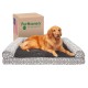 Furhaven Large Memory Foam Dog Bed Plush & Southwest Kilim Decor Sofa-Style w/Removable Washable Cover - Desert Brown, Large Furhaven Large Memory Foam Dog Bed Plush & Southwest Kilim Decor Sofa-Style w/Removable Washable Cover - Desert Brown, Large