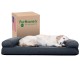 Furhaven Large Memory Foam Dog Bed Plush & Southwest Kilim Decor Sofa-Style w/Removable Washable Cover - Desert Brown, Large Furhaven Large Memory Foam Dog Bed Plush & Southwest Kilim Decor Sofa-Style w/Removable Washable Cover - Desert Brown, Large