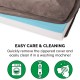 Furhaven Large Memory Foam Dog Bed Plush & Southwest Kilim Decor Sofa-Style w/Removable Washable Cover - Desert Brown, Large Furhaven Large Memory Foam Dog Bed Plush & Southwest Kilim Decor Sofa-Style w/Removable Washable Cover - Desert Brown, Large