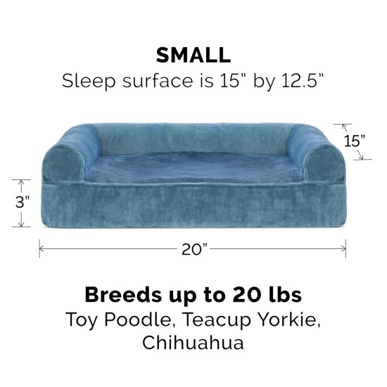 Furhaven Large Memory Foam Dog Bed Plush & Southwest Kilim Decor Sofa-Style w/Removable Washable Cover - Desert Brown, Large Furhaven Large Memory Foam Dog Bed Plush & Southwest Kilim Decor Sofa-Style w/Removable Washable Cover - Desert Brown, Large