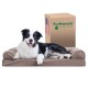 Furhaven Large Memory Foam Dog Bed Plush & Southwest Kilim Decor Sofa-Style w/Removable Washable Cover - Desert Brown, Large Furhaven Large Memory Foam Dog Bed Plush & Southwest Kilim Decor Sofa-Style w/Removable Washable Cover - Desert Brown, Large