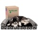 Furhaven Large Memory Foam Dog Bed Plush & Southwest Kilim Decor Sofa-Style w/Removable Washable Cover - Desert Brown, Large Furhaven Large Memory Foam Dog Bed Plush & Southwest Kilim Decor Sofa-Style w/Removable Washable Cover - Desert Brown, Large