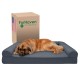 Furhaven Large Memory Foam Dog Bed Plush & Southwest Kilim Decor Sofa-Style w/Removable Washable Cover - Desert Brown, Large Furhaven Large Memory Foam Dog Bed Plush & Southwest Kilim Decor Sofa-Style w/Removable Washable Cover - Desert Brown, Large