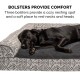 Furhaven Large Memory Foam Dog Bed Plush & Southwest Kilim Decor Sofa-Style w/Removable Washable Cover - Desert Brown, Large Furhaven Large Memory Foam Dog Bed Plush & Southwest Kilim Decor Sofa-Style w/Removable Washable Cover - Desert Brown, Large