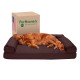 Furhaven Large Memory Foam Dog Bed Plush & Southwest Kilim Decor Sofa-Style w/Removable Washable Cover - Desert Brown, Large Furhaven Large Memory Foam Dog Bed Plush & Southwest Kilim Decor Sofa-Style w/Removable Washable Cover - Desert Brown, Large