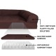 Furhaven Large Memory Foam Dog Bed Plush & Southwest Kilim Decor Sofa-Style w/Removable Washable Cover - Desert Brown, Large Furhaven Large Memory Foam Dog Bed Plush & Southwest Kilim Decor Sofa-Style w/Removable Washable Cover - Desert Brown, Large