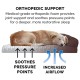 Furhaven Large Memory Foam Dog Bed Plush & Southwest Kilim Decor Sofa-Style w/Removable Washable Cover - Desert Brown, Large Furhaven Large Memory Foam Dog Bed Plush & Southwest Kilim Decor Sofa-Style w/Removable Washable Cover - Desert Brown, Large