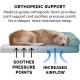 Furhaven Large Orthopaedic Dog Bed Faux Fur & Velvet Sofa-Style w/Removable Washable Cover - Driftwood Brown, Large