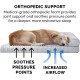 Furhaven Large Orthopaedic Dog Bed Faux Fur & Velvet Sofa-Style w/Removable Washable Cover - Driftwood Brown, Large
