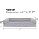 Furhaven Large Orthopaedic Dog Bed Faux Fur & Velvet Sofa-Style w/Removable Washable Cover - Driftwood Brown, Large