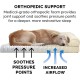 Furhaven Large Orthopaedic Dog Bed Faux Fur & Velvet Sofa-Style w/Removable Washable Cover - Driftwood Brown, Large