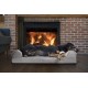 Furhaven Large Orthopaedic Dog Bed Faux Fur & Velvet Sofa-Style w/Removable Washable Cover - Driftwood Brown, Large
