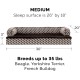 Furhaven Large Orthopaedic Dog Bed Faux Fur & Velvet Sofa-Style w/Removable Washable Cover - Driftwood Brown, Large