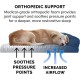Furhaven Large Orthopaedic Dog Bed Faux Fur & Velvet Sofa-Style w/Removable Washable Cover - Driftwood Brown, Large