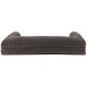 Furhaven Large Orthopaedic Dog Bed Faux Fur & Velvet Sofa-Style w/Removable Washable Cover - Driftwood Brown, Large